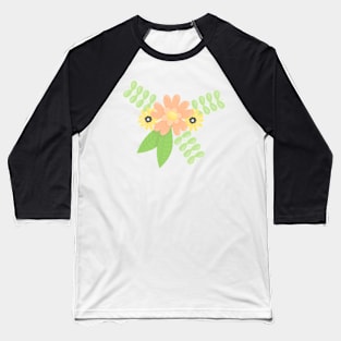 Flower Fress Baseball T-Shirt